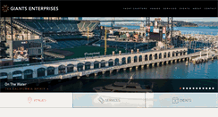 Desktop Screenshot of giantsenterprises.com