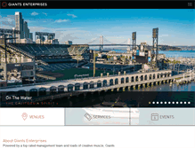 Tablet Screenshot of giantsenterprises.com